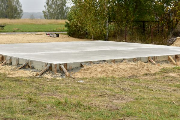 Slab Foundation Installation in Napa
