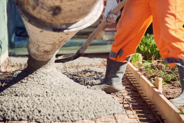 Poured Concrete Installation in Napa