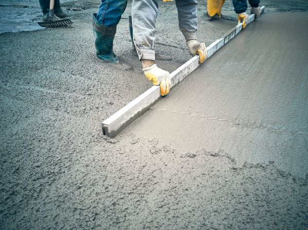 Cement Slab Installation in Napa
