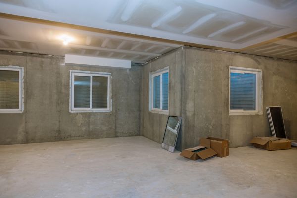Basement Concrete Installation in Napa