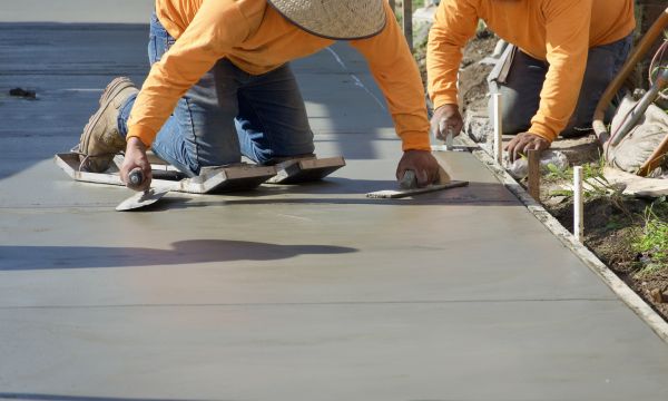 Cement Pad Construction in Napa