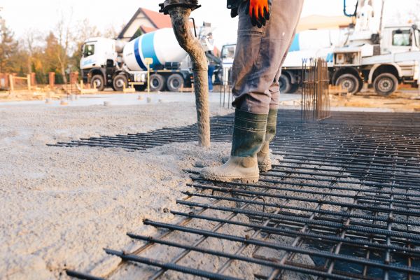 Poured Foundation Installation in Napa