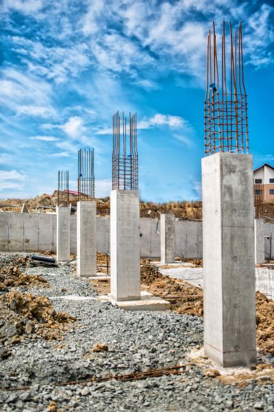 Concrete Footer Pouring in Napa