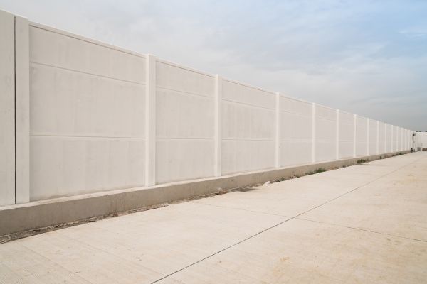 Concrete Fence Construction in Napa