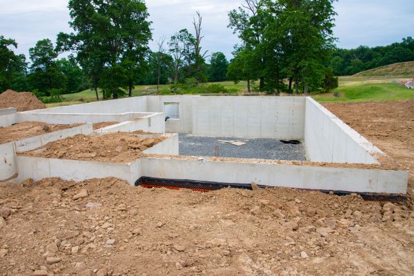 Basement Foundation Pouring in Napa