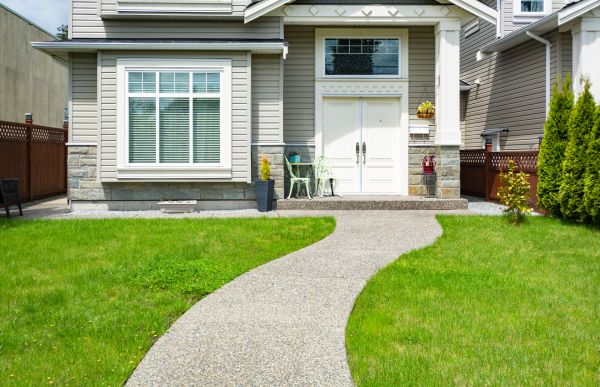Concrete Path Construction in Napa