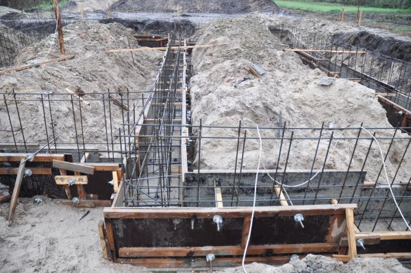 House Footing Construction in Napa