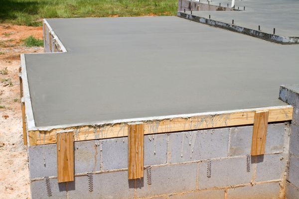 Concrete Slab Installation in Napa