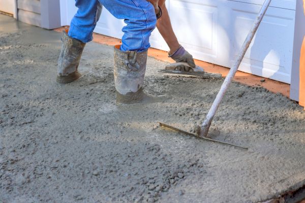 Driveway Slab Construction in Napa