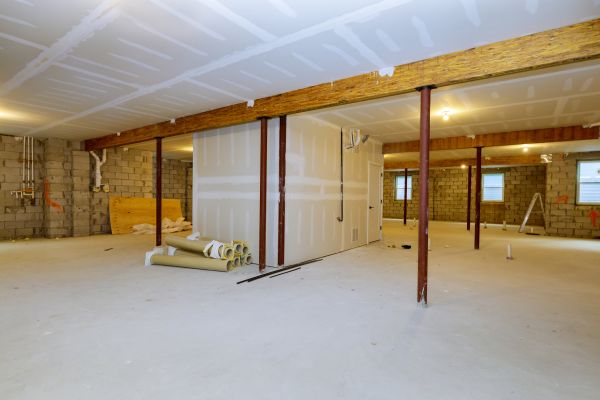 Basement Slab Installation in Napa