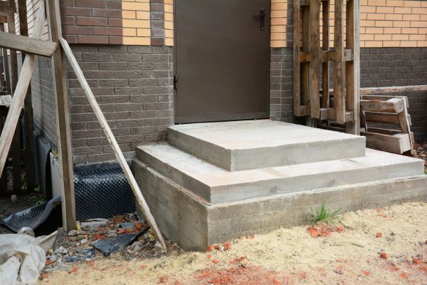 Cement Steps Construction in Napa