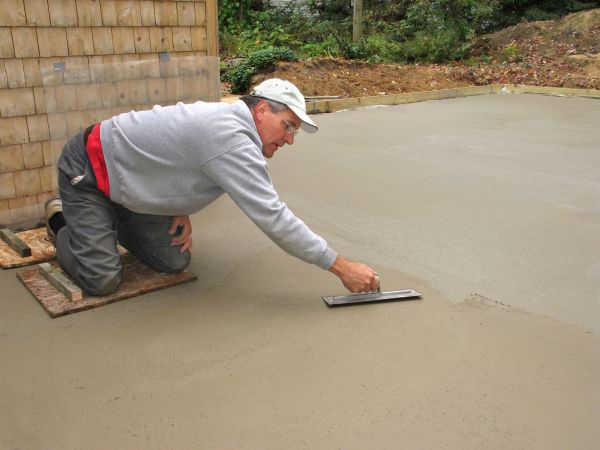 Flat Concrete Installation in Napa