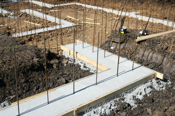 Cost of Footing Construction in Napa