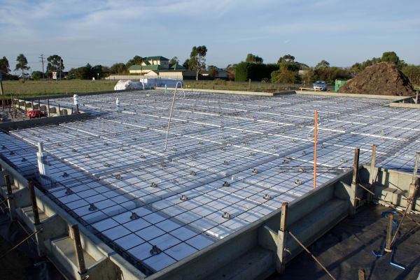 Barn Pad Construction in Napa