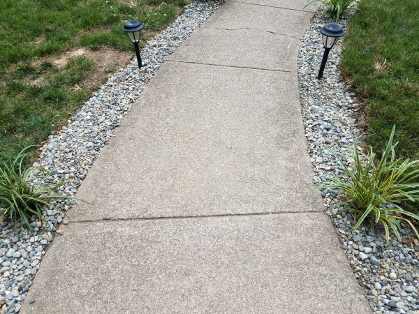 Cement Path Construction in Napa